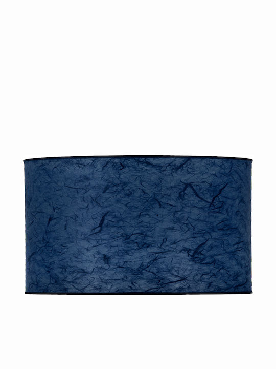 Starlight ΚΑ-ΚΥ-3018-ΚΡ Round Lamp Shade Blue with Diameter 30cm