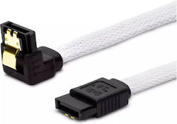 Savio 7-Pin SATA III - 7-Pin SATA III Kabel 0.3cm Weiß (GAK-03)