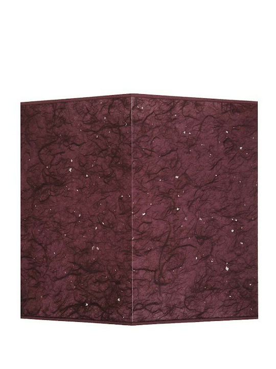 Starlight ΚΑ-ΤΕ-2530-ΚΡ Square Lamp Shade Purple with Width 25cm Eggplant