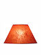 Starlight ΚΑ-ΙΣ-Κ1-15-ΕΠ Conical Lamp Shade Orange with Diameter 15cm Pink