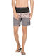Men's Swimwear Shorts Grey/Pink with Patterns