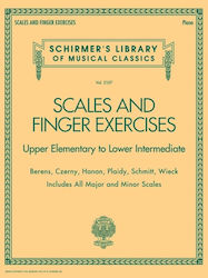 Hal Leonard Scales and Finger Exercises: Schirmer'S Library of Musical Classica Volume Carte de teorie pentru Pian