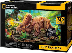 Triceratops Puzzle 3D 44 Pieces