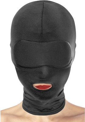 Fetish Tentation Open Mouth Hood in Schwarz Farbe