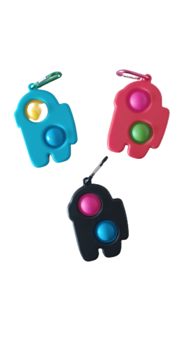 Pop it Fidget Among Us 3τμχ Πολύχρωμο Skroutz.gr