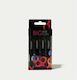Framar Set of Hair Clips Bite Black 4pcs