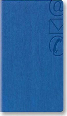 Θεοφύλακτος Gardena Phone Directory with Greek Alphabet Blue 12x22cm