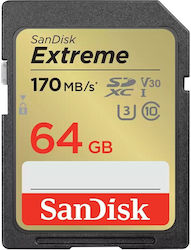 Sandisk Extreme Plus SDXC 128GB U3 V30 UHS-I 190MB/s | Skroutz Romania