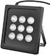 Tele Superset projector for CCTV Systems Infrared Floodlight White IRL-3045