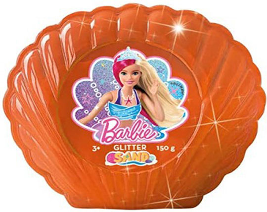 Lisciani Giochi Παιχνίδι Κατασκευών με Άμμο Barbie Glitter Πορτοκαλί