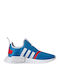 NMD 360 Kids Sports Shoes Slip-On Blue Rush / Cloud White / Vivid Red