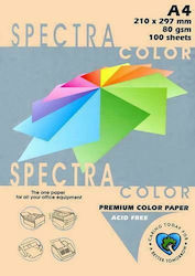 Spectra Farbpapier A4 80g/m² 500 Blätter Pfirsich