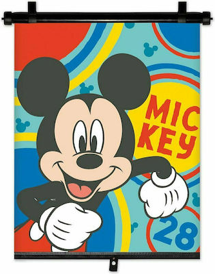 Seven Car Curtain with Suction Cup Mickey 45x36cm