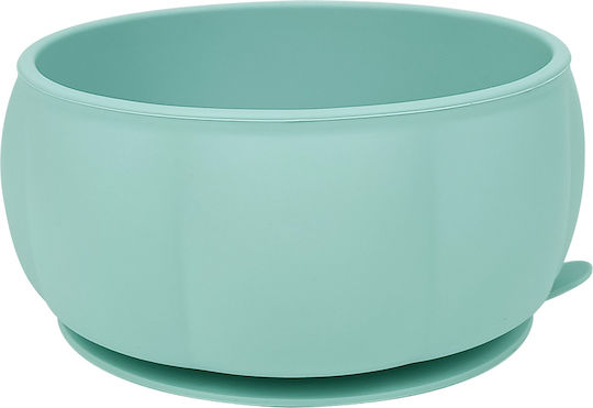 Baby Cloud Baby Food Bowl made of Silicone Light Blue