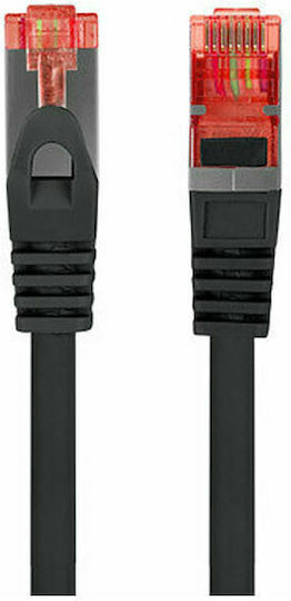 Lanberg F/UTP Cat.6 Gigabit Ethernet Network Cable 1m Black