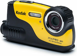Kodak Pixpro WP1 Action Camera HD (720p) Κίτρινη με Οθόνη 2.7"