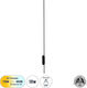 GloboStar Harlem Modern Leuchte Wand mit Integrierter LED und Einstellbares Weißes Licht Schwarz 120x120cm