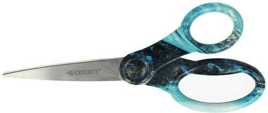 Westcott Scissors 20.4cm with Stainless Steel Blade Blue 1pcs