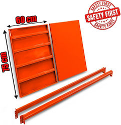 Raft Dexion Portocaliu Singur Greu de Îndatorare L150xP60cm