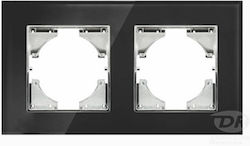 Lineme Hseries Schalterrahmen 2-fach Horizontal...