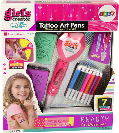 Girl’s Tattoo Set Electronic Art Kids Tattoos