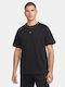 Nike Tribuna Herren Sport T-Shirt Kurzarm Schwarz