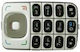 Nokia Σετ Πλήκτρων Μαύρο για Nokia 6125