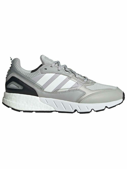 Adidas Zx 1K Boost 2.0 Ανδρικά Sneakers Grey Two / Cloud White / Core Black