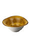 Authentic Jersey Serving Bowl Round made of Porcelain White with Diameter 17.5cm 6pcs