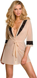 Casmir Lingerie Daisy Peignoir Beige