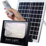 Jortan Rezistent la apă Panouri solare Proiector LED 100W Alb Rece 6500K cu Fotocelulă și Telecomandă IP66