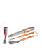 Koopman Set of 3 BBQ Tools with Carving Fork, Spatula, and Tongs