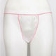 Bournas Medicals Non-Woven Tanga White 100pcs Disposable Underwear White 100pcs