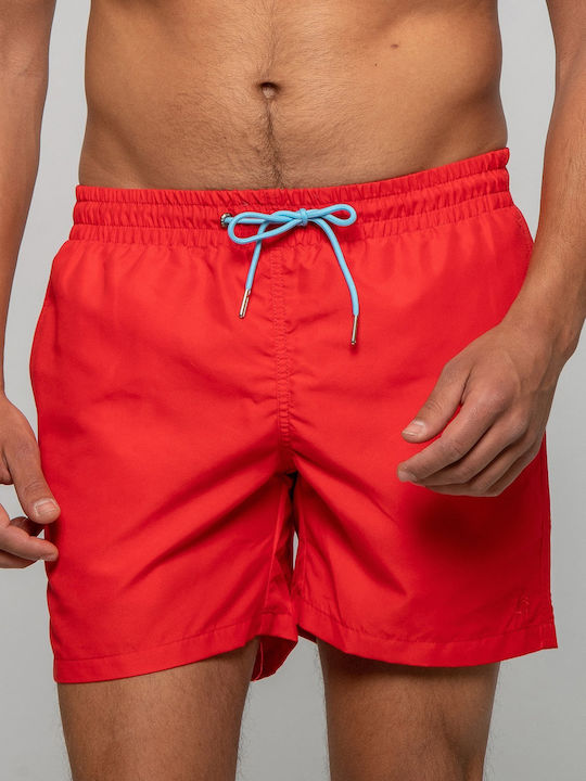 Beneto Maretti Herren Badebekleidung Shorts Rot