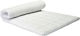 Sleepn'Life Mattress Topper Memory Semi-Double Memory Foam Infused with Aloe 110x190x6cm