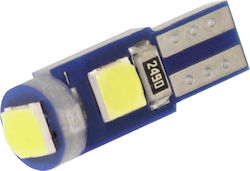 T5 Car Lamps Cold White 2 Pieces
