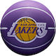 Wilson Dribbler Los Angeles Lakers Топка Лилав