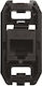 Abb Einzel Netzsteckdosenmechanismus RJ45 Typ Cat5 in Schwarz Farbe 702630