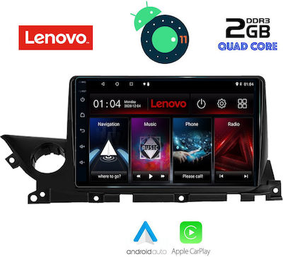 Lenovo Sistem Audio Auto pentru Audi A7 Mazda 6 2021+ (Bluetooth/USB/AUX/WiFi/GPS/Apple-Carplay/Partitură) cu Ecran Tactil 9"