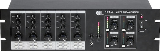 Show Seikaku SPA-4 Amplificator PA 5 Canale cu 4 Zone