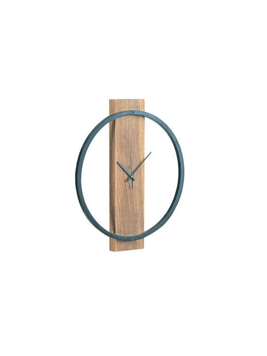 Wall Clock Metallic Black Ø45cm