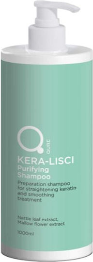 Qure Kera-lisci Purifying Σαμπουάν Βαθύ Καθαρισμού για Όλους τους Τύπους Μαλλιών 1000ml