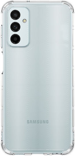 Samsung M Cover Umschlag Rückseite Silikon Transparent (Galaxie M13)