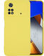 Sonique Back Cover Σιλικόνης Κίτρινο (Poco M4 Pro)