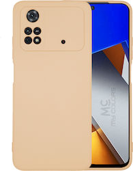 Sonique Back Cover Σιλικόνης Ροζ (Poco M4 Pro)