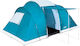 Bestway Camping Tent Tunnel Blue with Double Cloth 4 Seasons for 6 People 490x280x200cm