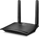 TP-LINK TL-MR100 v1.2 Wireless 4G Mobile Router Wi-Fi 4 cu 2 Porturi Ethernet