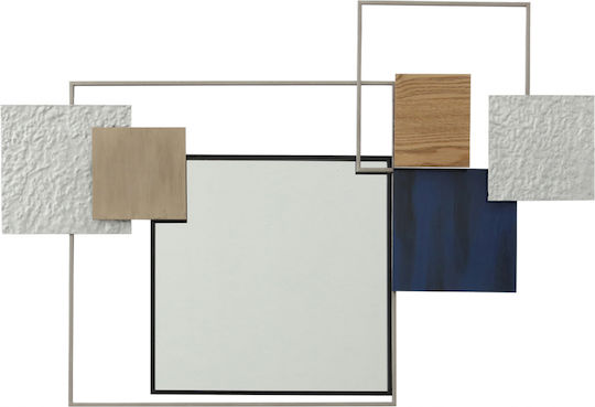 HomeMarkt HM7560 Καθρέπτης Μπλε 95.9x66cm