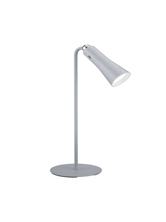 Trio Lighting Maxi LED Φωτιστικό Γραφείου σε Γκρι Χρώμα