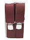 Prym Suspenders Monochrome Burgundy